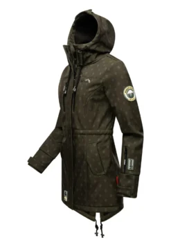 Marikoo Zimtzicke - Parka - Dark Olive W Print -Marikoo 044f8fce4bb54dceb216ac38a329e0fc scaled