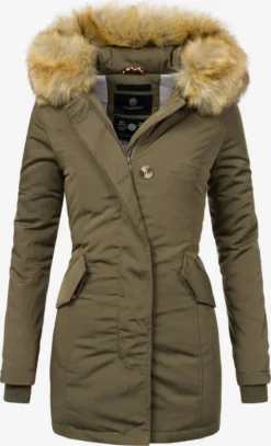 Marikoo Parkas Winterparka Karmaa Dames Kaki
