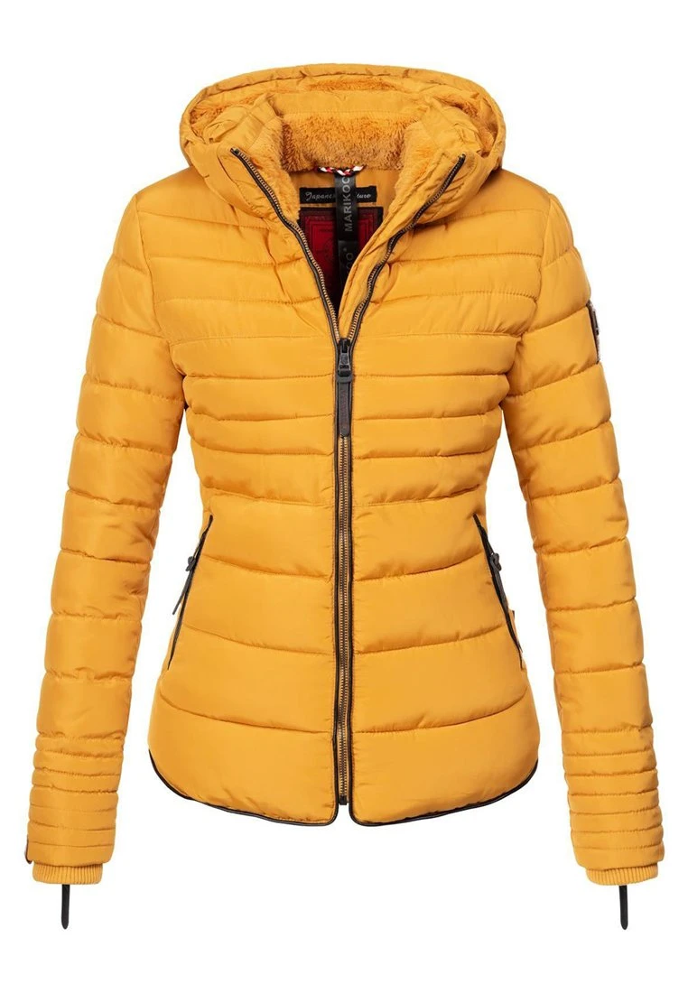 Marikoo Amber - Winterjas - Yellow 1 Marikoo Amber - Winterjas - Yellow