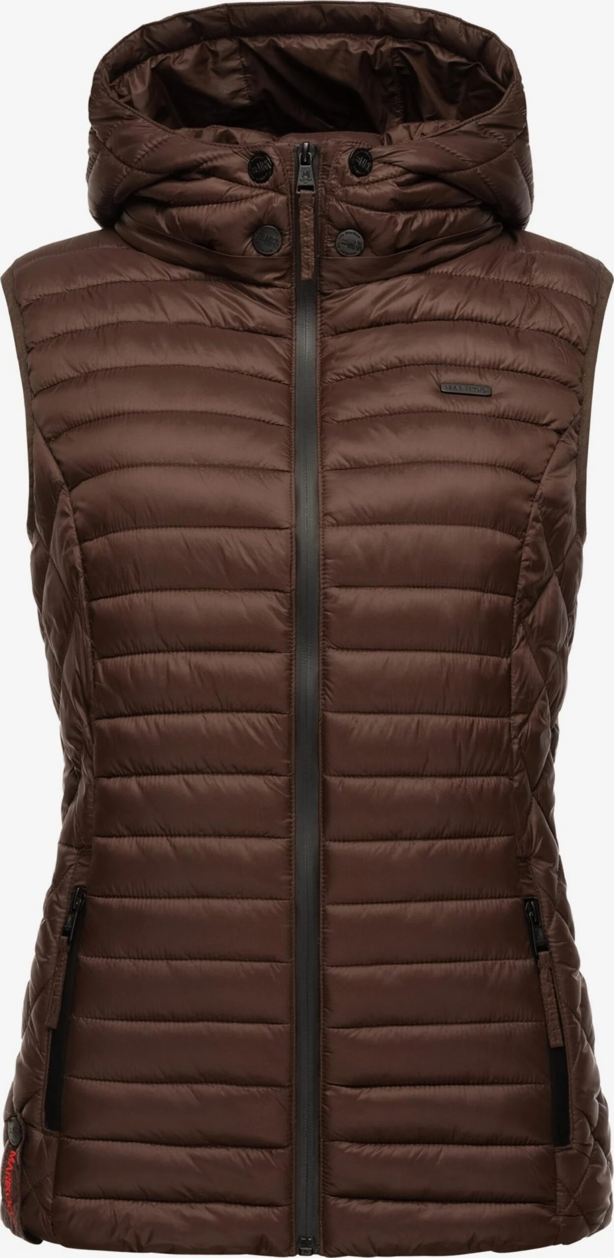 Marikoo Bodywarmers Bodywarmer Hasenpfote Dames Chocoladebruin 1 Marikoo Bodywarmers Bodywarmer Hasenpfote Dames Chocoladebruin
