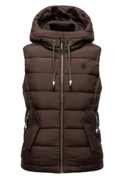 Marikoo Taisaa - Bodywarmer - Dark Choco -Marikoo 0d54c0441fef4f709335438f76007b0d scaled