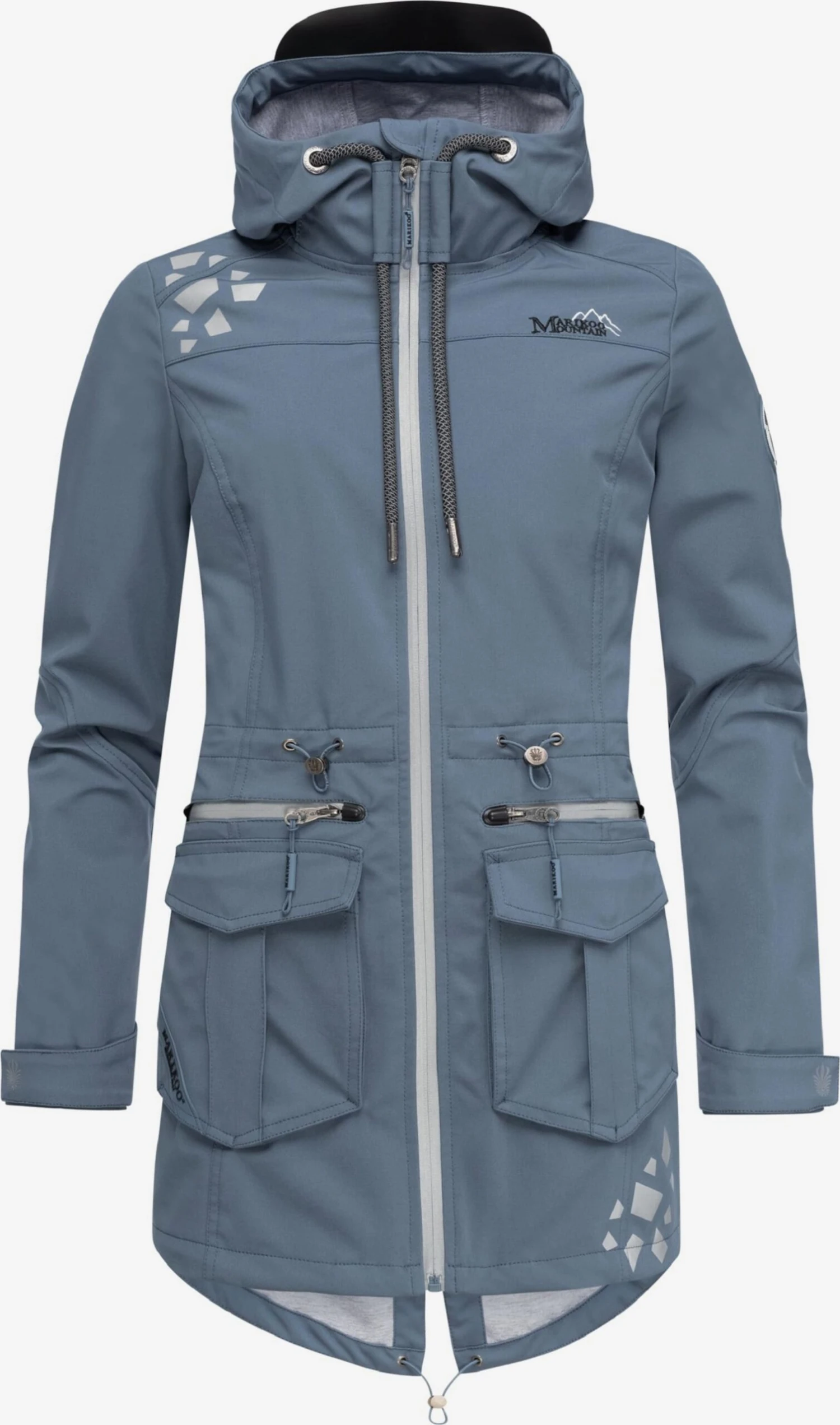 Marikoo Outdoor Jassen Functionele Jas Ulissaa Dames Duifblauw 4 Marikoo Outdoor Jassen Functionele Jas Ulissaa Dames Duifblauw - Afbeelding 4