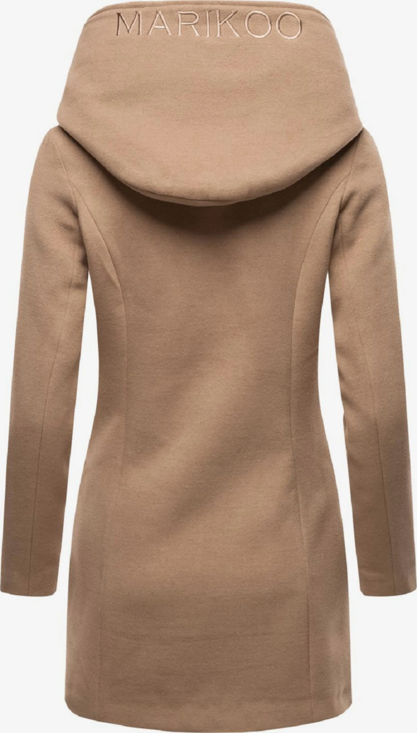 Marikoo Wintermantels Wintermantel Maikoo Dames Greige 3 Marikoo Wintermantels Wintermantel Maikoo Dames Greige - Afbeelding 3