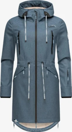 Marikoo Parkas Tussenparka Dames Blauw