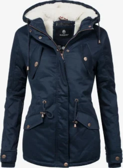 Marikoo Winterjassen Winterjas Manolya Dames Navy