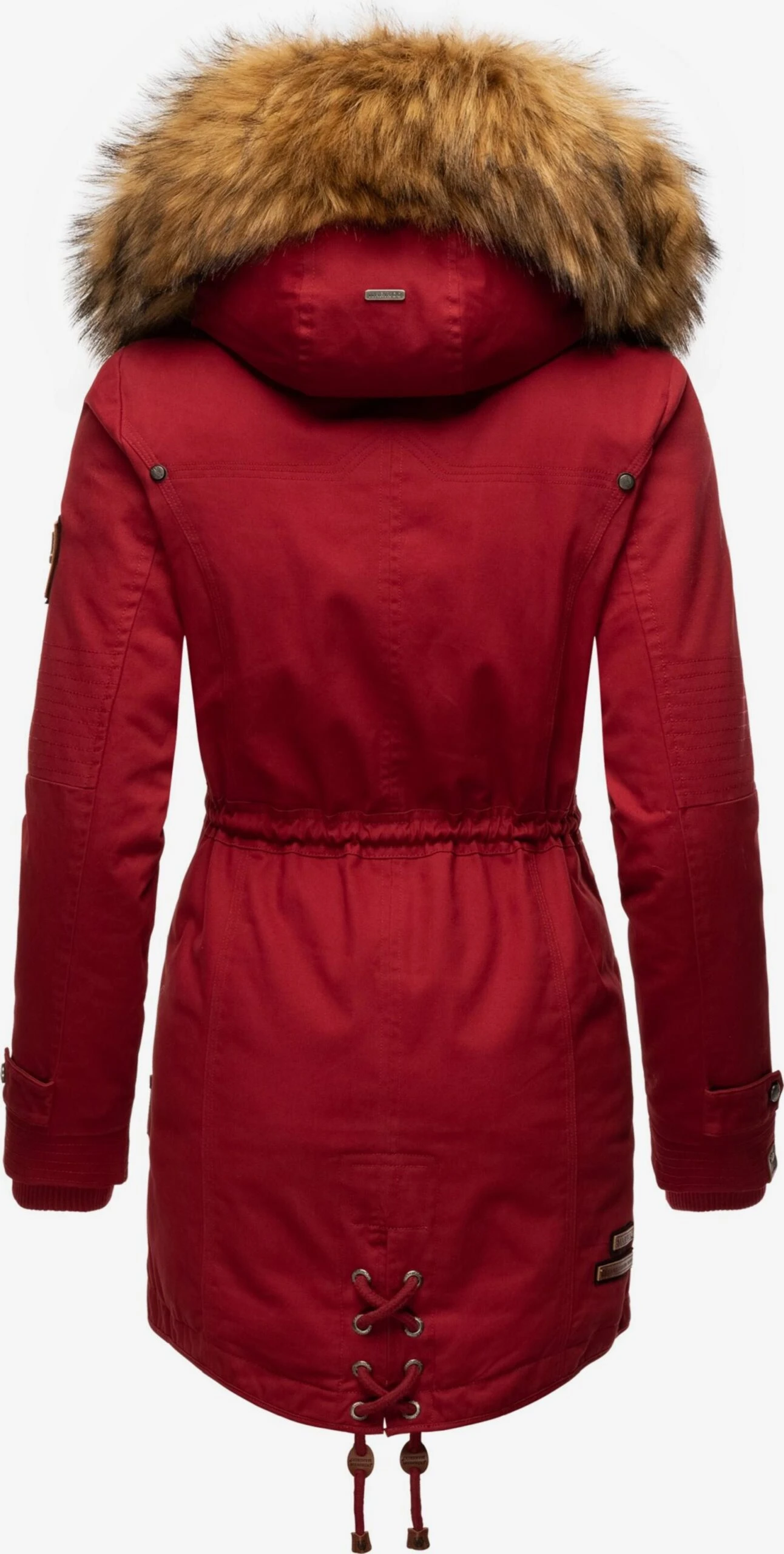Marikoo Parkas Winterparka La Viva Dames Rood 3 Marikoo Parkas Winterparka La Viva Dames Rood - Afbeelding 3