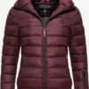 Marikoo Winterjassen Winterjas Poison Dames Bordeaux