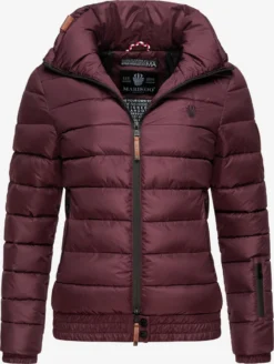 Marikoo Winterjassen Winterjas Poison Dames Bordeaux