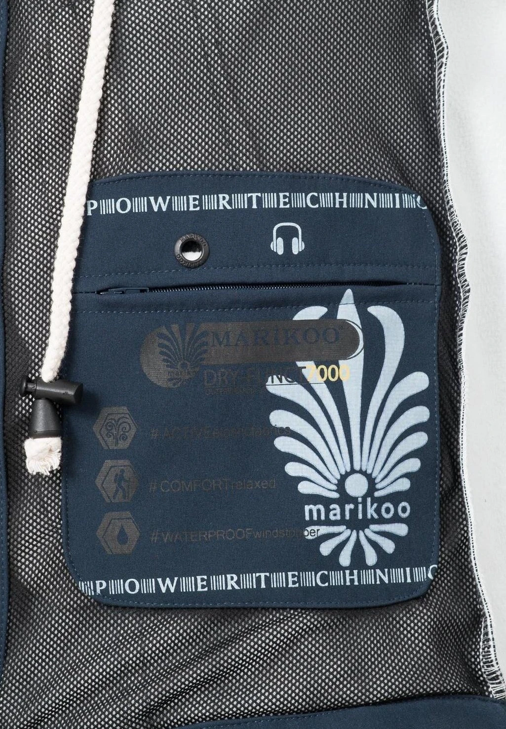 Marikoo Zimtzicke - Parka - Blue 8 Marikoo Zimtzicke - Parka - Blue - Afbeelding 8