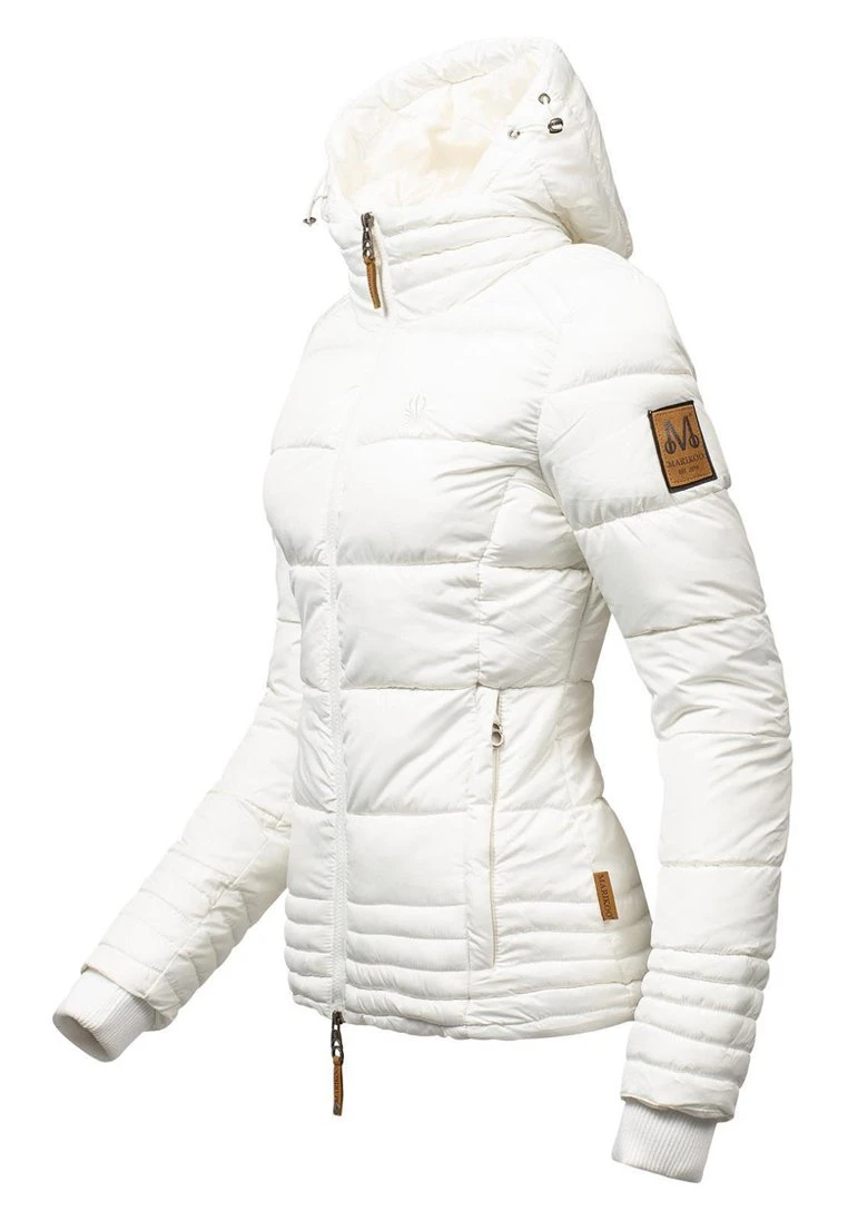 Marikoo Winterjas - White 7 Marikoo Winterjas - White - Afbeelding 7