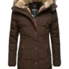 Marikoo Lieblings - Winterjas - Dark Brown