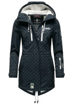 Marikoo Zimtzicke - Parka - Navy Dots