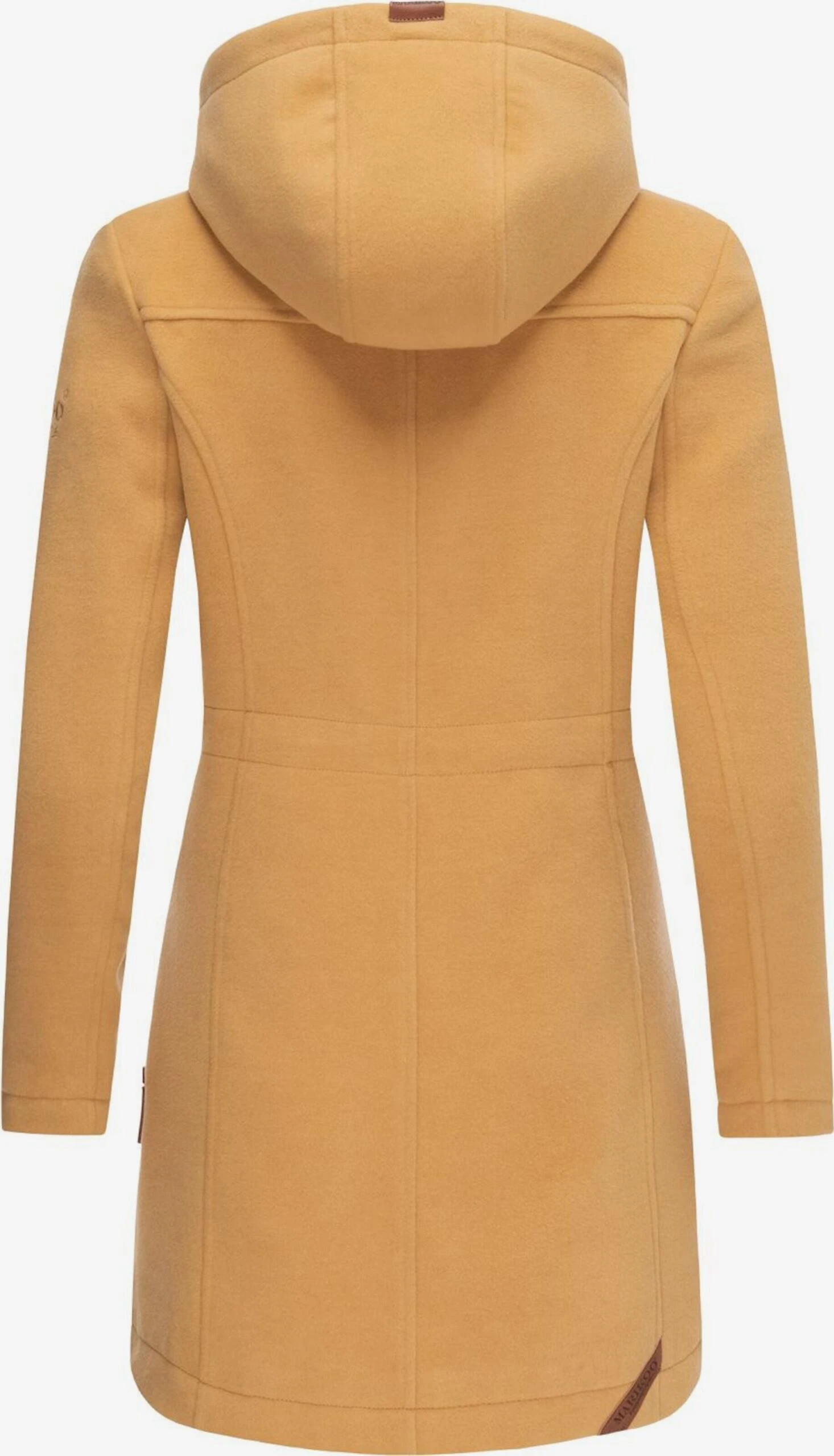 Marikoo Wintermantels Wintermantel Dames Bruin 3 Marikoo Wintermantels Wintermantel Dames Bruin - Afbeelding 3