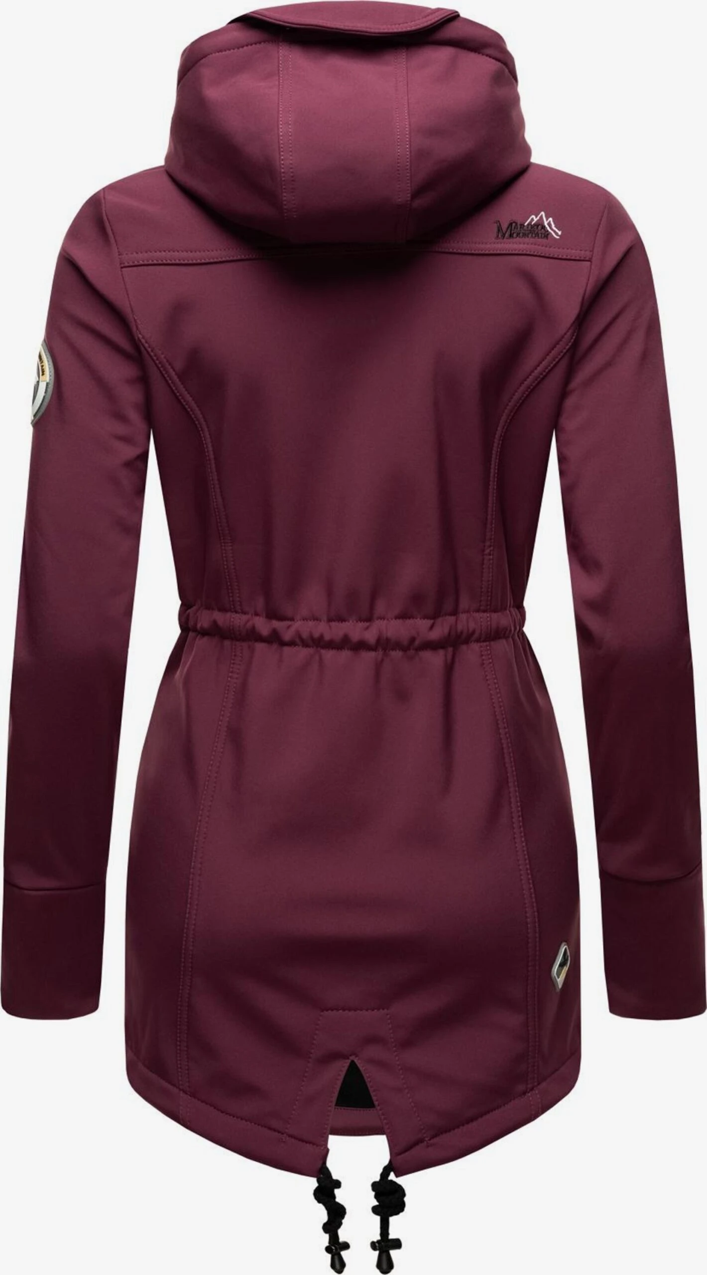 Marikoo Regenmantels Functionele Mantel Zimtzicke Dames Bordeaux 3 Marikoo Regenmantels Functionele Mantel Zimtzicke Dames Bordeaux - Afbeelding 3