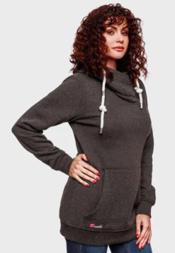 Marikoo Izuyaa - Hoodie - Dark Grey Melange -Marikoo 1cdc4ba1f6a5486ab0876e1d06bec149 scaled