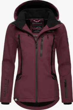 Marikoo Winterjassen Winterjas Dames Bordeaux