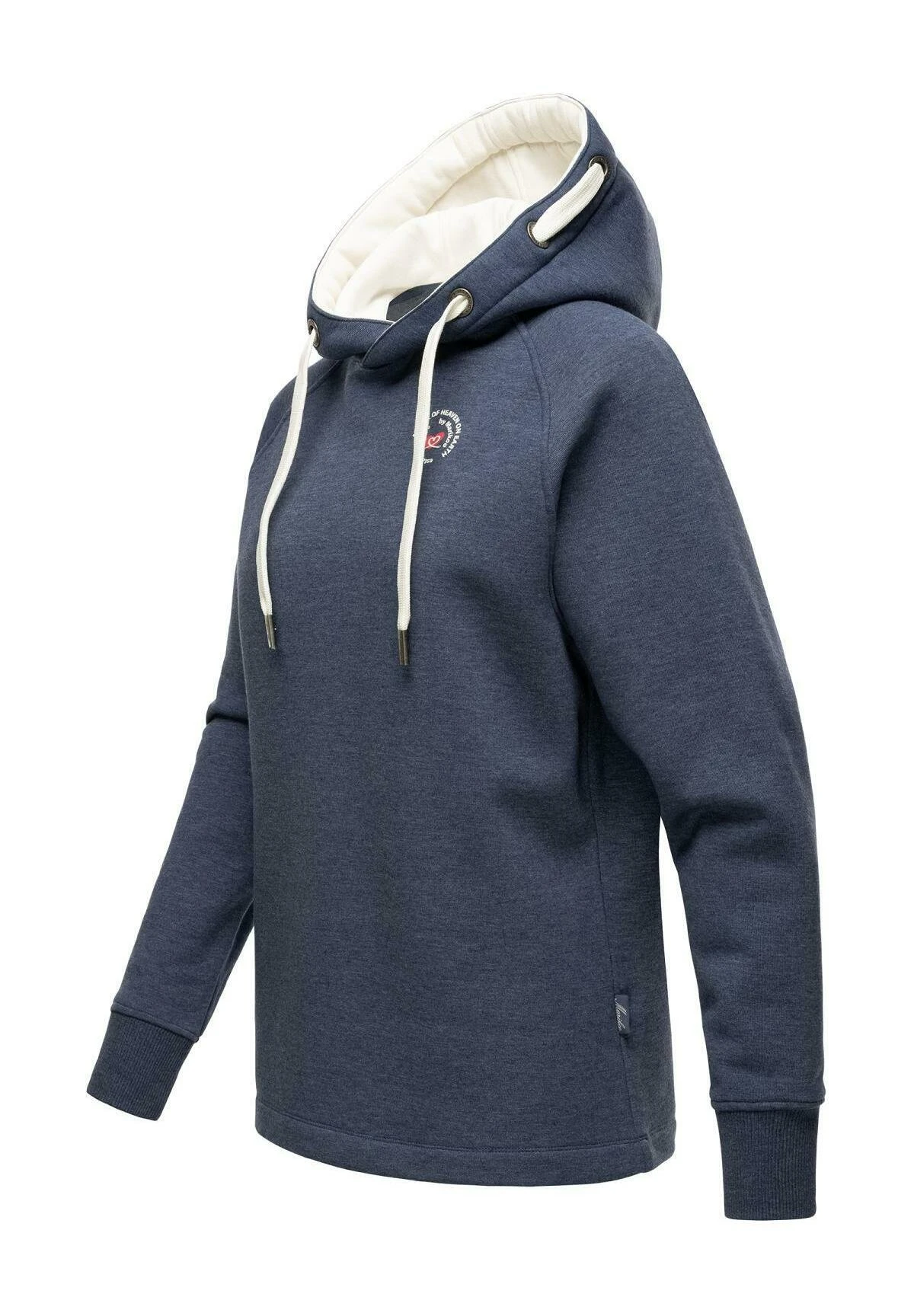 Marikoo Hoodie - Mottled Dark Blue 3 Marikoo Hoodie - Mottled Dark Blue - Afbeelding 3