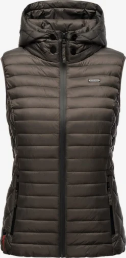 Marikoo Bodywarmers Bodywarmer Hasenpfote Dames Antraciet