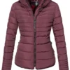 Marikoo Amber - Winterjas - Dark Red