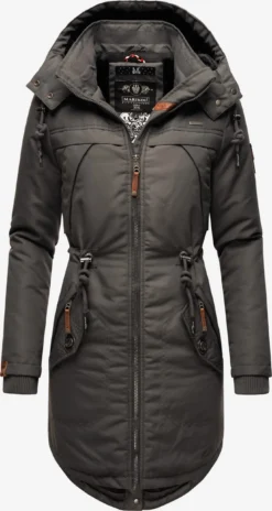 Marikoo Parkas Winterparka Kamii Dames Grijs