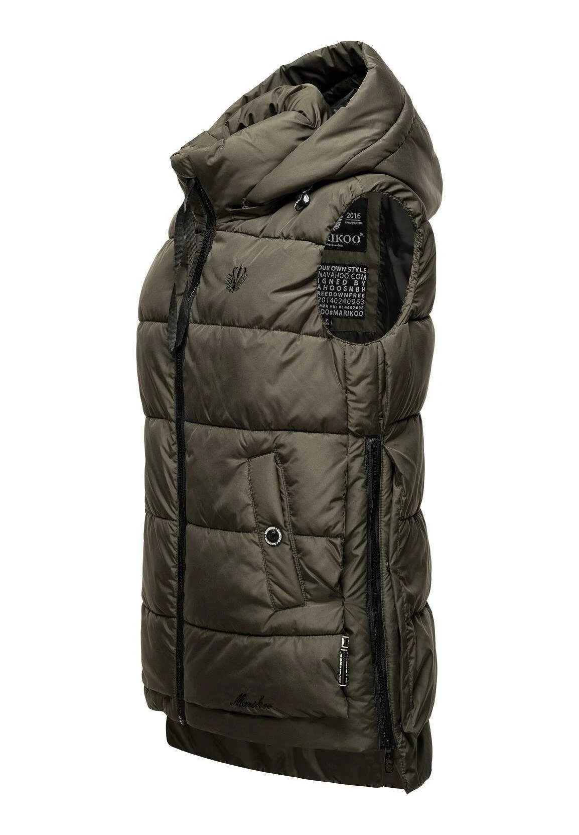 Marikoo Zarinaa - Bodywarmer - Anthracite 2 Marikoo Zarinaa - Bodywarmer - Anthracite - Afbeelding 2