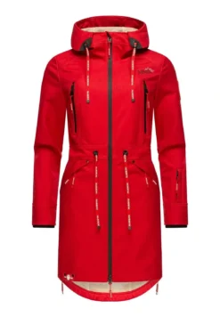 Marikoo Racquelle - Parka - Light Red -Marikoo 280be9f8962c4be2bf8a6f92a7890411