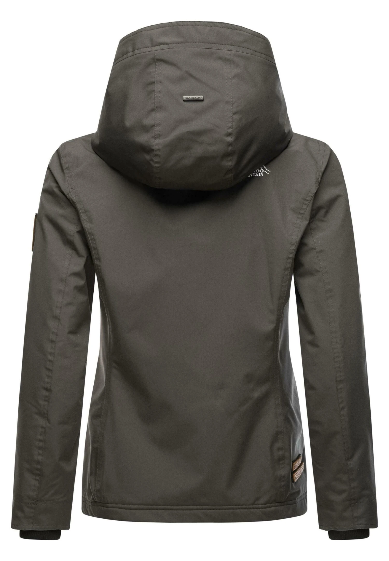 Marikoo Erdbeere - Outdoorjas - Dark Grey 2 Marikoo Erdbeere - Outdoorjas - Dark Grey - Afbeelding 2