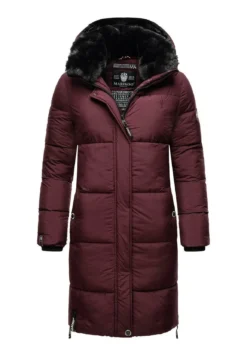 Marikoo Streliziaa - Winterjas - Dark Red Melange -Marikoo 296d11eac2c4400c816b089a11fb91c9