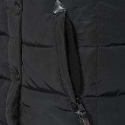 Marikoo Winterjassen Winterjas Lotusblüte Dames Zwart -Marikoo 2aa109f71bc18a2ebeb2ec20bf60b98f