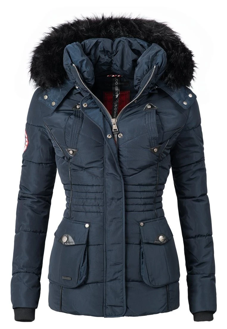 Marikoo Vanilla - Winterjas - Blue 5 Marikoo Vanilla - Winterjas - Blue - Afbeelding 5