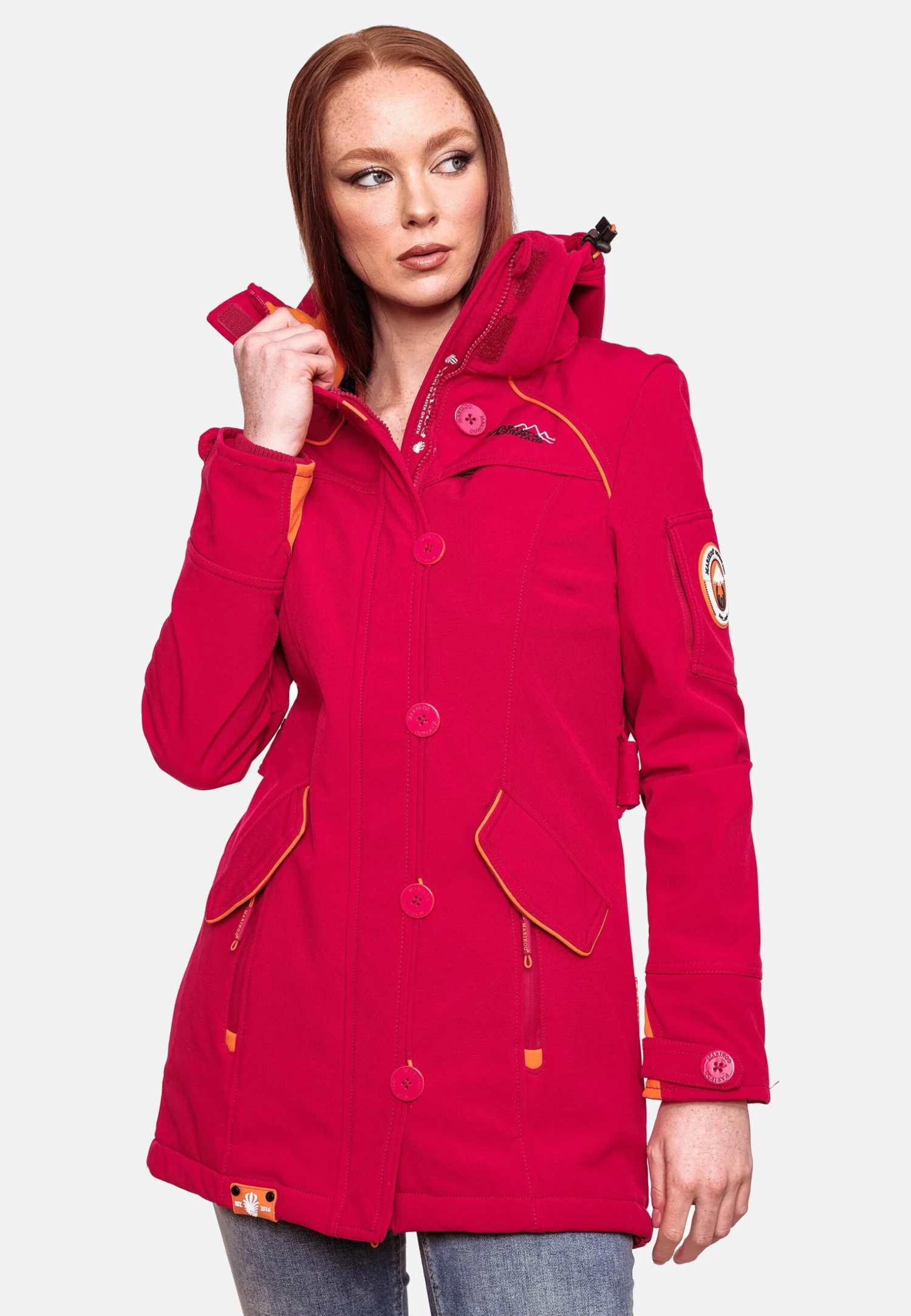 Marikoo Soulinaa - Parka - Fuchsia 1 Marikoo Soulinaa - Parka - Fuchsia