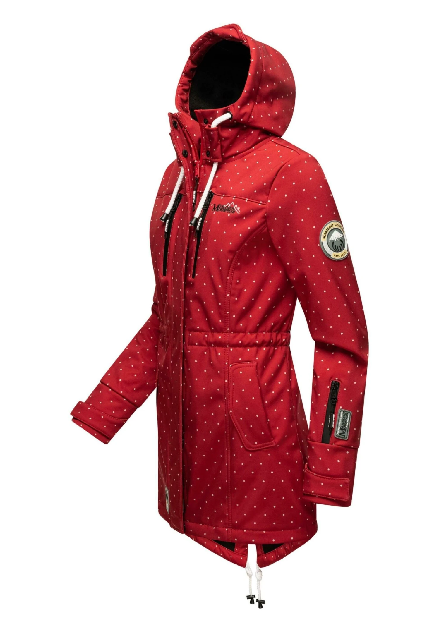 Marikoo Zimtzicke - Parka - Red W Dots 3 Marikoo Zimtzicke - Parka - Red W Dots - Afbeelding 3