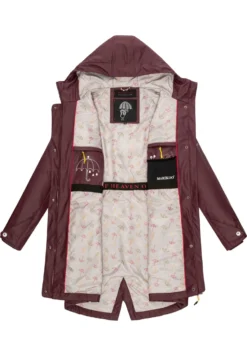 Marikoo Dancing Umbrella - Regenjas - Dark Red Melange -Marikoo 2ea9116022094b4aa88bc58a25f2265e scaled