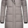 Marikoo Wintermantels Wintermantel Dames Grijs
