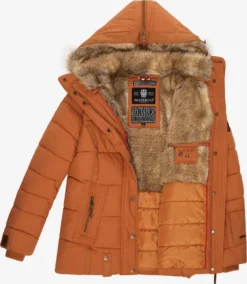 Marikoo Winterjassen Winterjas Nekoo Dames Cognac / Lichtbruin -Marikoo 3224e1a1cb9f3a5d56d478a06ba188f6 scaled