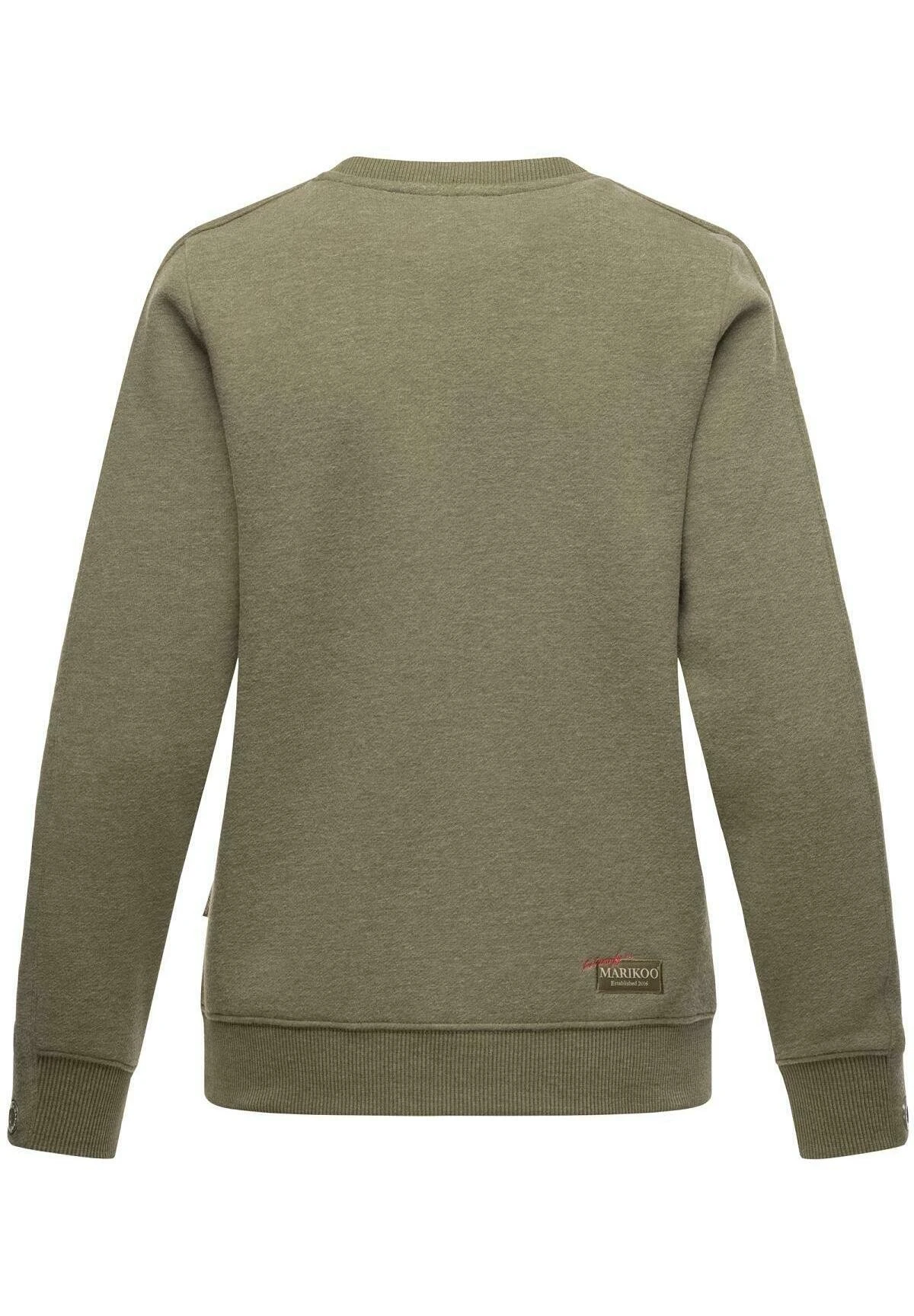 Marikoo Umikoo - Sweater - Dusty Olive Melange 3 Marikoo Umikoo - Sweater - Dusty Olive Melange - Afbeelding 3