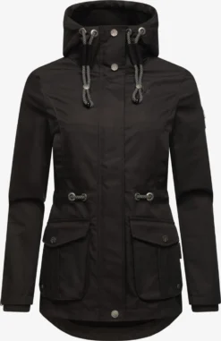 Marikoo Parkas Tussenparka Babetaa Dames Zwart