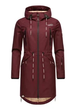 Marikoo Racquelle - Parka - Dark Red Melange 14 Marikoo Racquelle - Parka - Dark Red Melange -Marikoo 3b9e3f74168d4bf79c1f611cf2aaf3ae