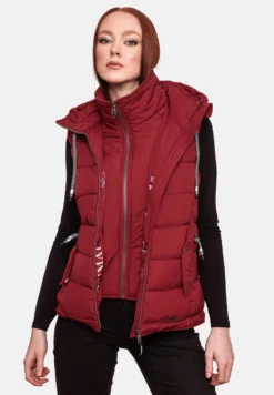 Marikoo Taisaa - Bodywarmer - Blood Red -Marikoo 3c3bdc13fe734d38865b8d4e18ac8f0d scaled