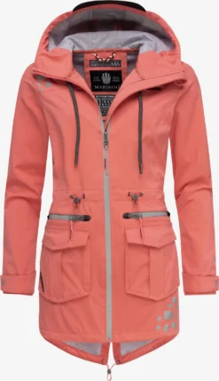 Marikoo Outdoor Jassen Functionele Jas Ulissaa Dames Koraal
