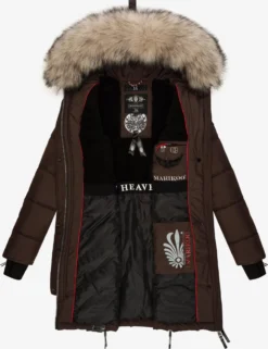 Marikoo Wintermantels Wintermantel Chaskaa Dames Mokka -Marikoo 3fb4370576f71a98c1238af7b7f9ce28 scaled