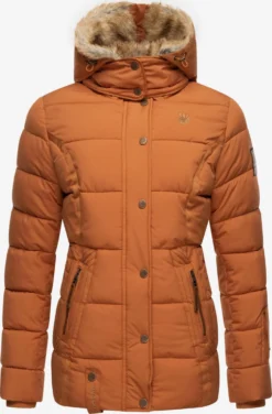 Marikoo Winterjassen Winterjas Nekoo Dames Cognac / Lichtbruin -Marikoo 3fed31060235dfb2cff128203bb13eed scaled