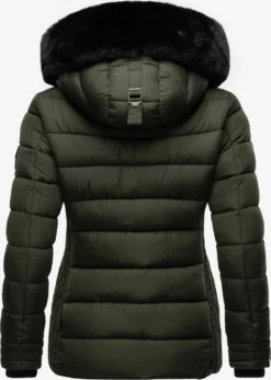 Marikoo Winterjassen Winterjas Qesraa Dames Kaki -Marikoo 40db9cbc1e88af21c5adea75bc9083b1 scaled