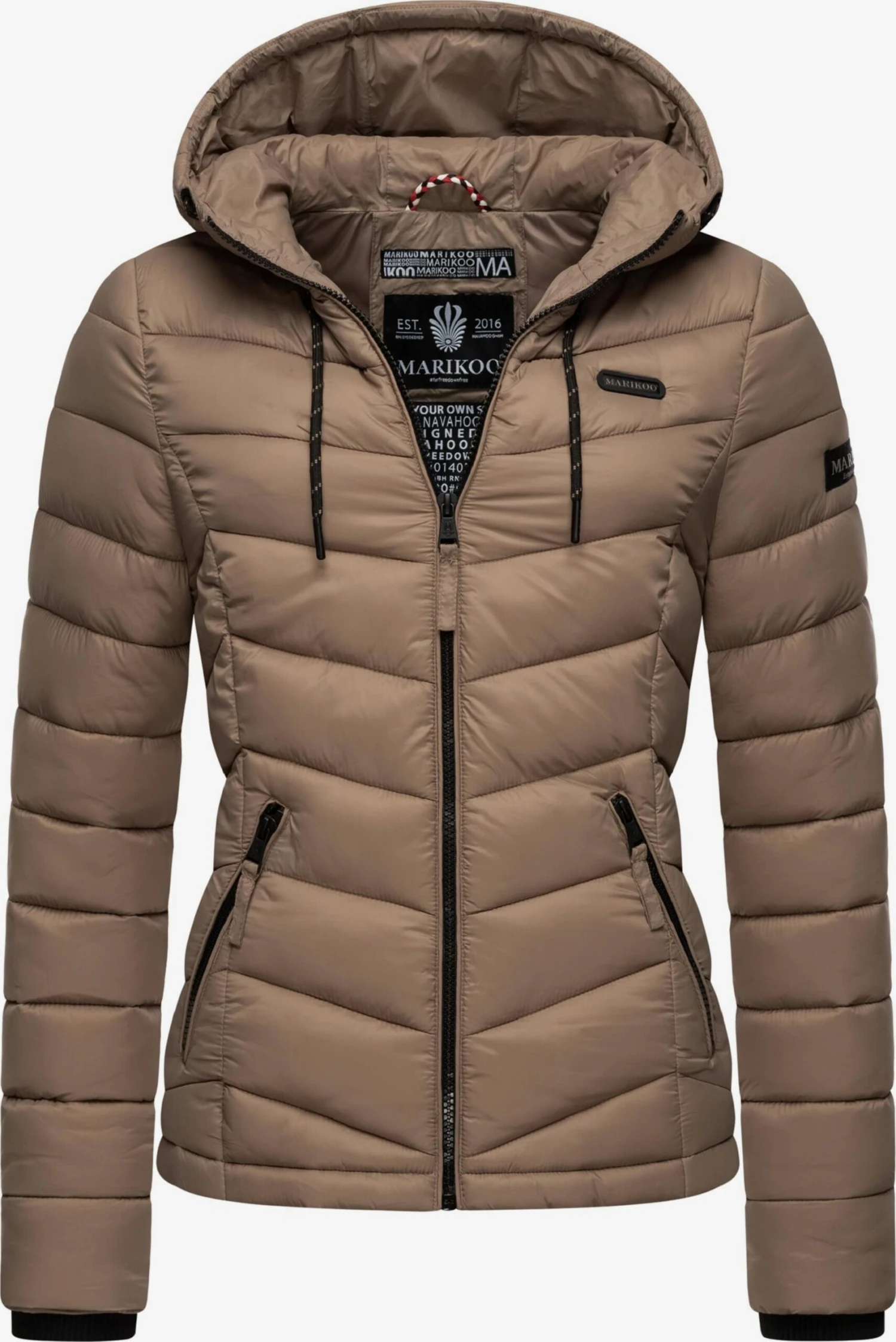Marikoo Tussenjassen Tussenjas Kuala Dames Bruin 1 Marikoo Tussenjassen Tussenjas Kuala Dames Bruin