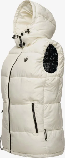 Marikoo Bodywarmers Bodywarmer Eisflöckchen Dames Offwhite