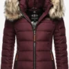 Marikoo Winterjassen Winterjas Lerikaa Dames Bordeaux