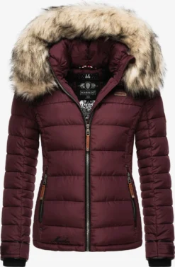 Marikoo Winterjassen Winterjas Lerikaa Dames Bordeaux