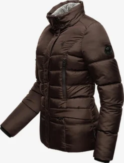 Marikoo Winterjassen Winterjas Loveleen Dames Chocoladebruin -Marikoo 46e13907e5aa5b5b4cc354a21517270f scaled