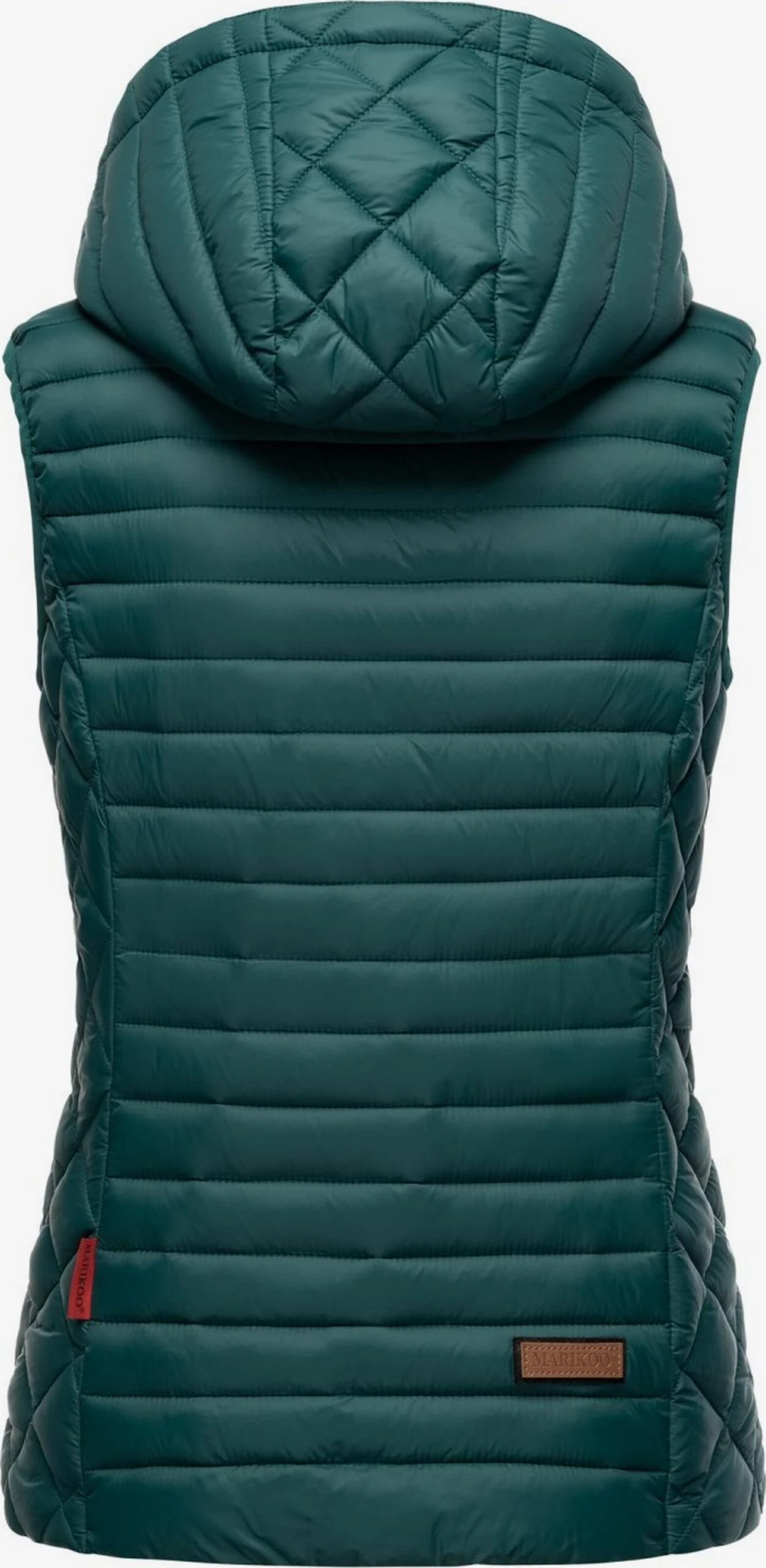 Marikoo Bodywarmers Bodywarmer Dames Smaragd 4 Marikoo Bodywarmers Bodywarmer Dames Smaragd - Afbeelding 4