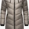Marikoo Wintermantels Wintermantel Armasa Dames Grijs
